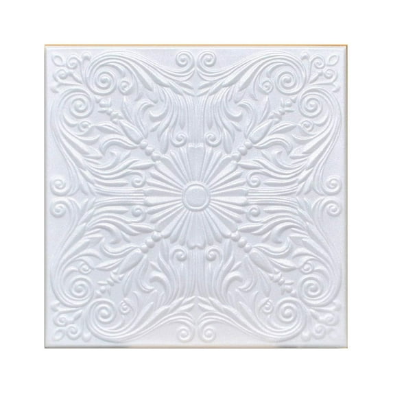 40 pc Box of R 139 Styrofoam Direct Glue Up Ceiling Tile (20x20)