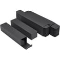 thumbnail image 1 of 40 pc Paper Cardboard Boxes Essential Oil Packing Box Gift Box Rectangle Black 14.1x3.1x3.1cm Unfold: 22.4x6x0.15cm, 1 of 9