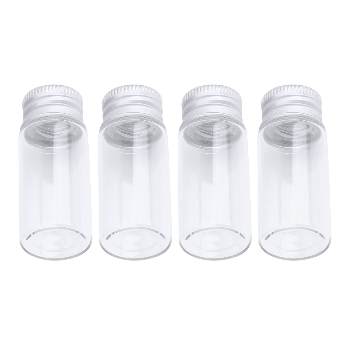 MERRYHAPY 40 Pcs 10ml Clear Glass Storage Bottles with Corks, Wish Jars ...