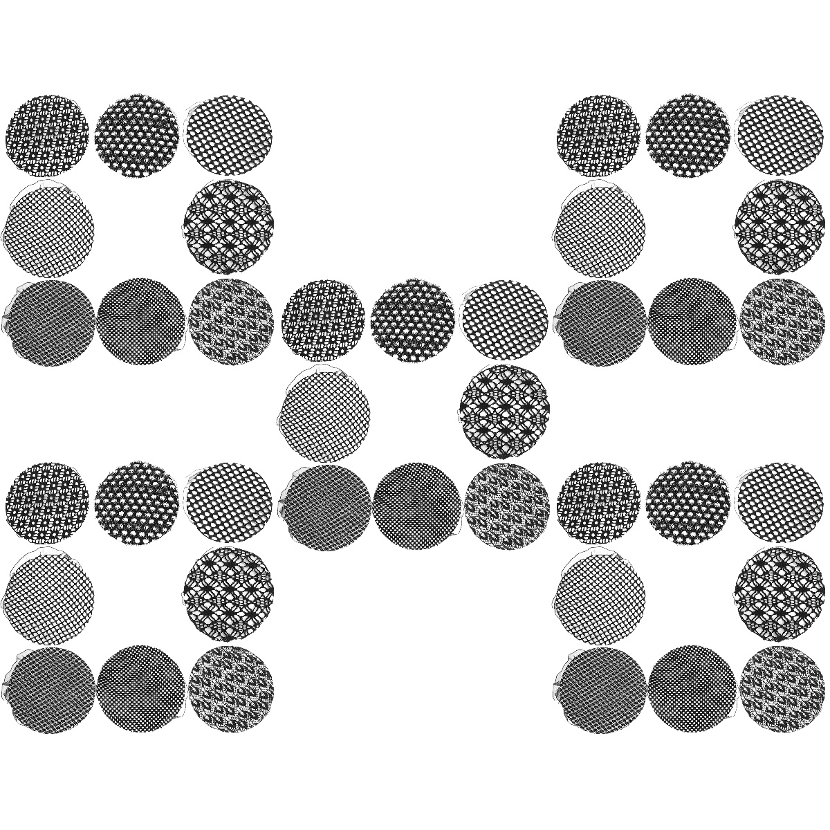 40 pcs Hair Nets for Buns Women Bun Covers Hair Nets for Women Hair