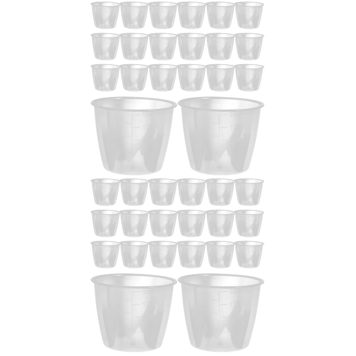 40 pcs Liquid Measuring Cup Plastic 160ml Electric Rice Cooker