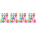 thumbnail image 1 of 40 pcs Pencil Shaped Cups Pencil Organizer Kawaii Pen Holders Desktop Makeup Brush Cups, 1 of 8