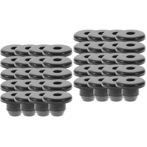 40 pcs  Rubber Plug Hydraulic Filler Bung Oil Reservoir Filler Plug Accessory