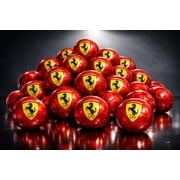 40 pcs case of Ferrari No. 2 Limited Edition Metallic Mini 7 inches size Soccer Ball