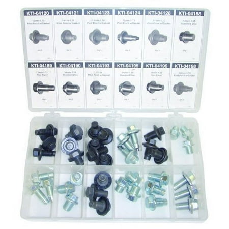 40-piece Automotive Drain Plug Assortment