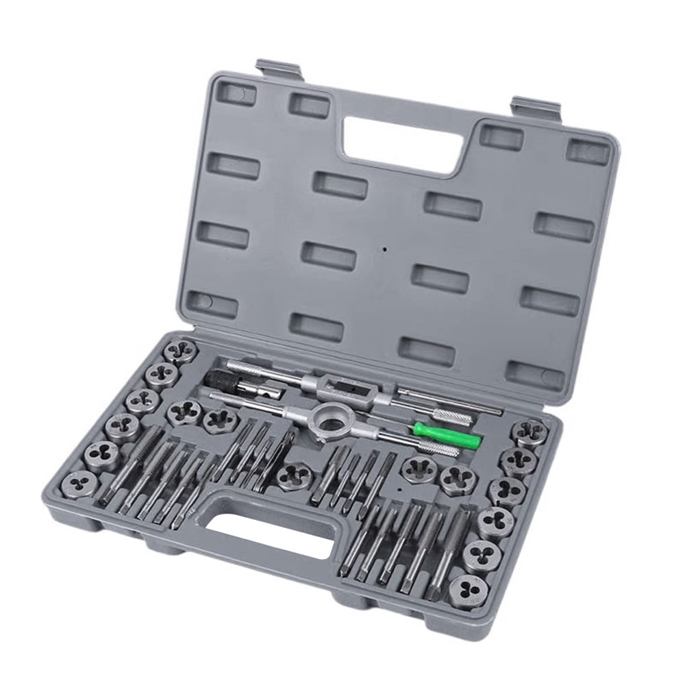40-piece set of large tap and die combination precision thread ...