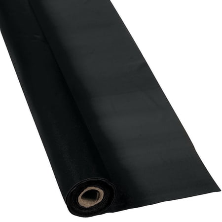 40 x 100 ft plastic tablecloth roll, premium disposable plastic tablecloth, suitable for all types/shapes of tables | Picnics, parties, banquets, birthdays, weddings (multiple colors)