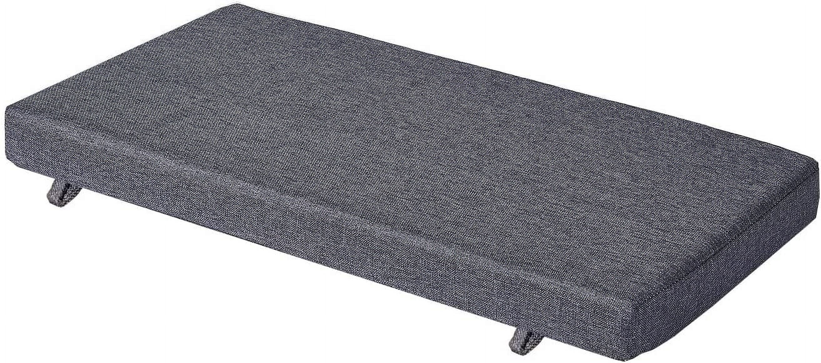 40 x 12 Inch Piano Bench Cushions for Indoor Furniture with Ties Non ...