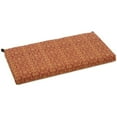 thumbnail image 1 of 40 x 19 in. Patterned Outdoor Spun Polyester Loveseat Cushion, Vanya Paprika, 1 of 1
