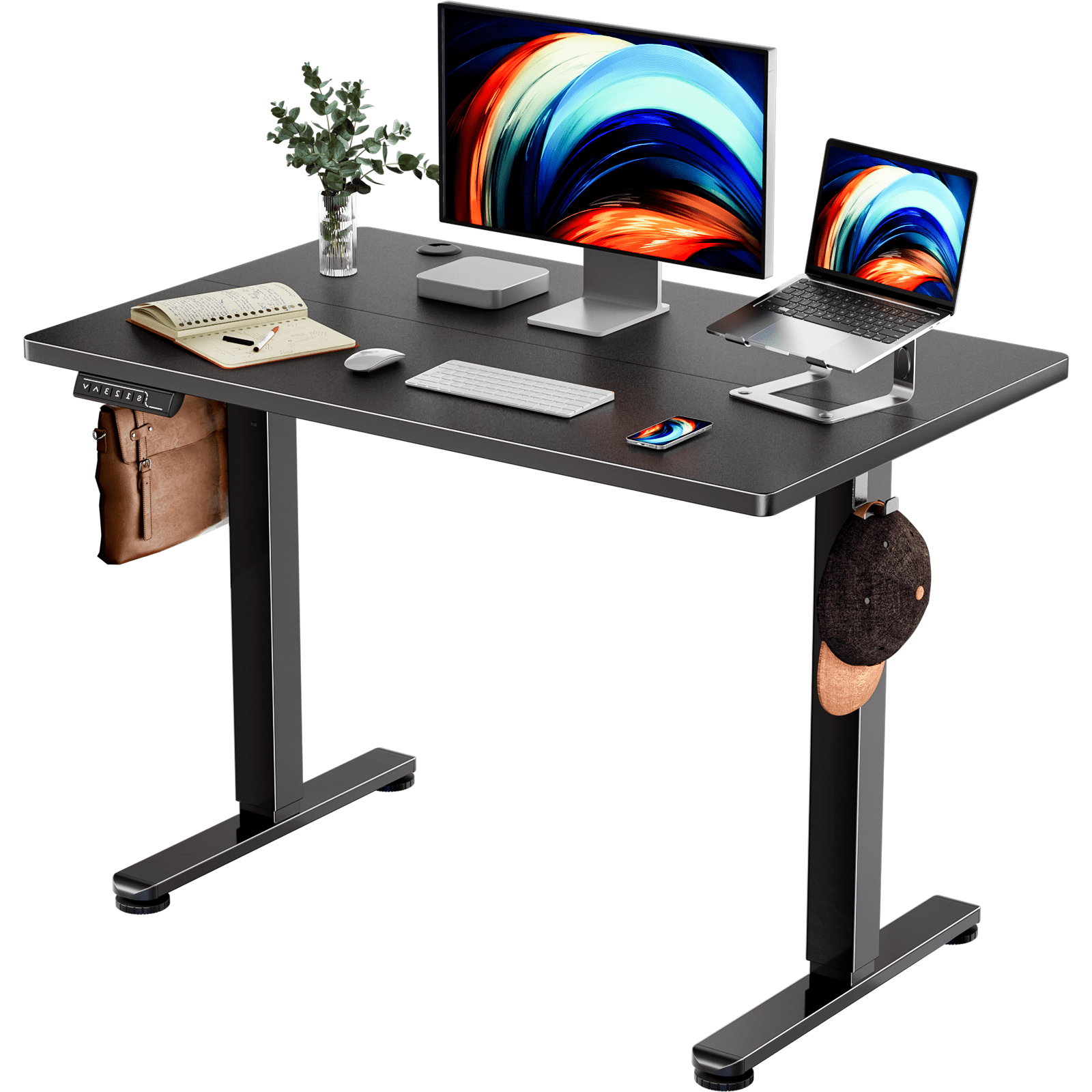 40" x 24" Electric Standing Desk Height Adjustable Sit Stand up Desk