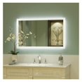 40 x 24 inch Backlit LED Lighted Bathroom/Vanity Mirror+Anti Fog