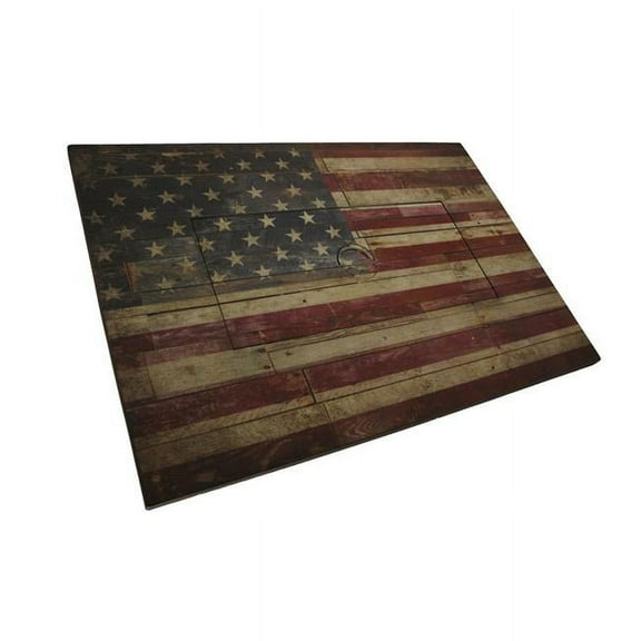 40 x 28 in. The Americana Rectangular Gas Outdoor Fire Pit