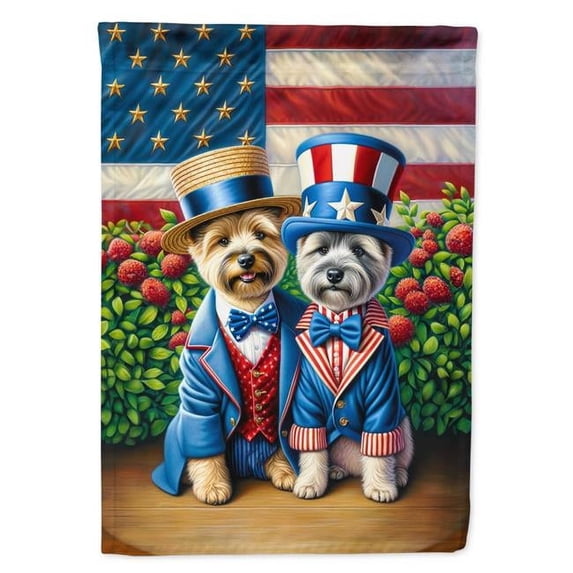 40 x 28 in. Unisex All American Cairn Terrier Polyester House Flag