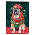 thumbnail image 1 of 40 x 28 in. Unisex Mastiff Christmas Polyester House Flag, 1 of 1