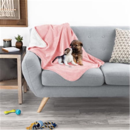 40 x 30 in. Waterproof Pet Blanket, Pink