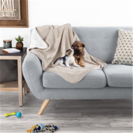 40 x 30 in. Waterproof Pet Blanket, Tan