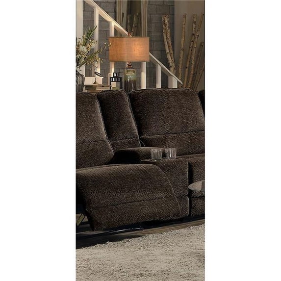 40 x 38 x 13.5 in. Shreveport Console - Brown