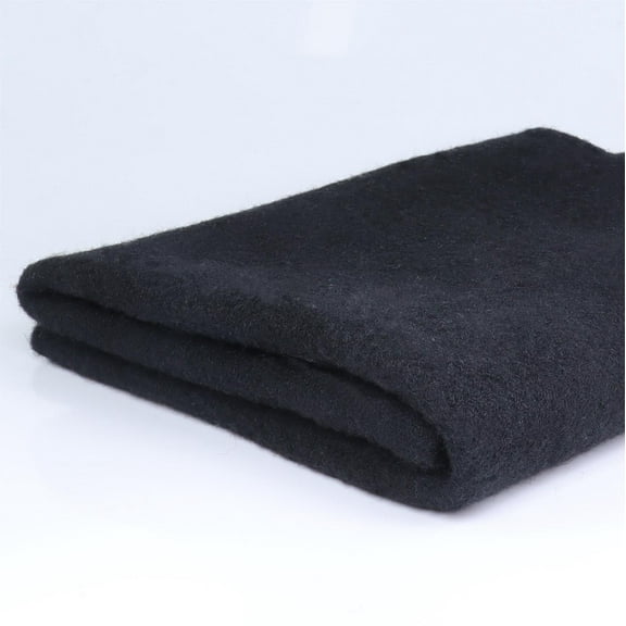 40" x 39" Wool Felt Precut Sewing & Craft Fabric, Black