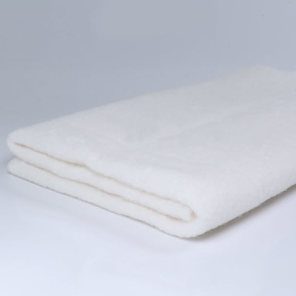 40" x 39" Wool Felt Precut Sewing & Craft Fabric, White