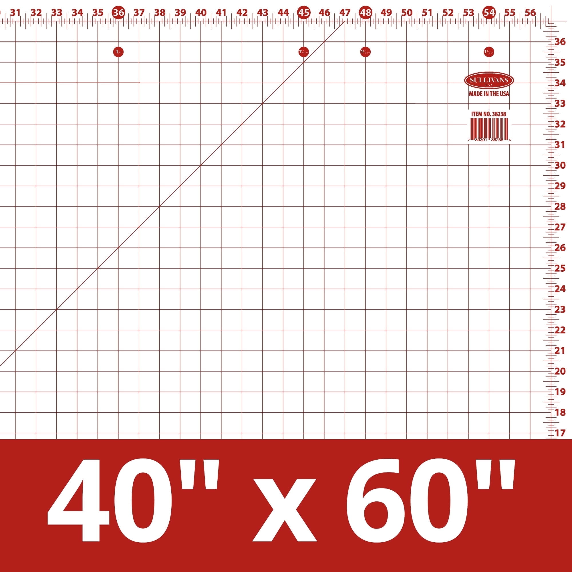 40″ x 60″ Sullivans Cutting Mat