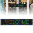 thumbnail image 1 of 40 x 8 inch Led Sign, Seven-Color Led Scrolling Sign, Digital Display Board by PC & WiFi & USB with SMD Technology, Scrolling Advertising LED Signs, Led Sign for Advertising and Business, 1 of 15
