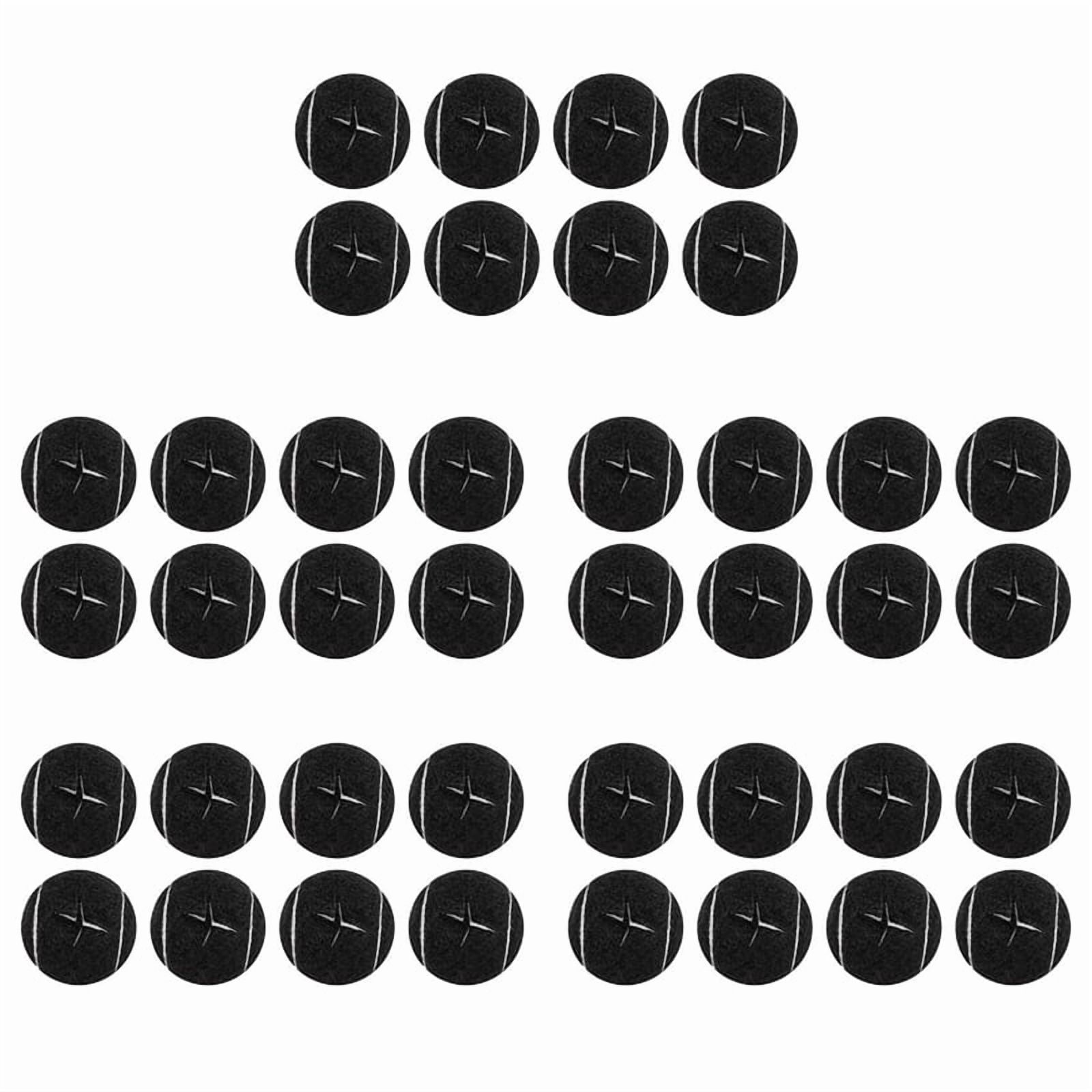 40PCS Precut Walker Tennis Ball for Furniture Legs and Floor Protection, Heavy Duty Long Lasting Felt Pad Covering