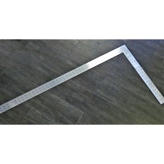 40"x20" Stainless Steel L Square Ruler, Extra Large Long Carpenter Framing Tool, 100 cm x 50 cm