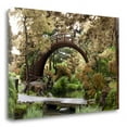 thumbnail image 1 of 40"x26" Japanese Bridge - 1 by Alan Blaustein Print on Canvas Fabric Multi-Color, 1 of 3