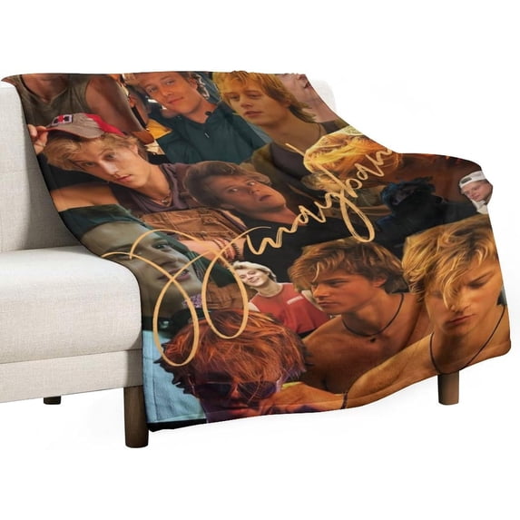 40"x50" Jj Art Maybank Thow Blanket Bed Art HD Printing Super Soft Micro Wool Blanket Sofa Comfortable Warm Flannel Blanket Bed Living Room Merch Gift Party Decor