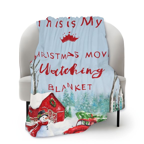 40"x50"outdoor decoration Plush Throw,Modern Flannelette Warm Blanket For Bedroom