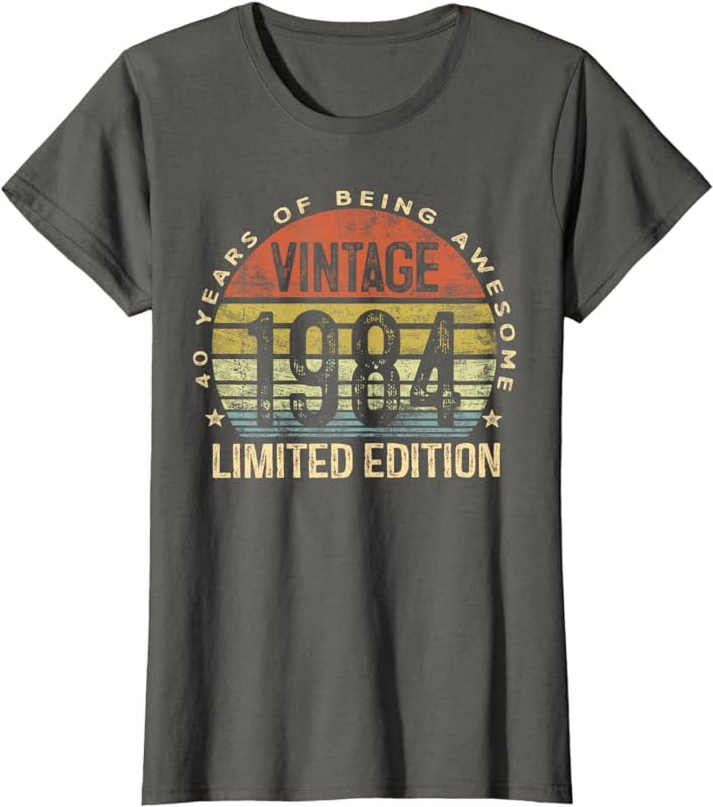 40 Year Old Gifts Vintage 1980 Limited Edition 40th Birthday T-Shirt 40 Year Old Gifts Vintage 1980 Limited Edition 40th Birthday T-Shirt