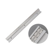 400-1220mm Aluminum Alloy 45 Type T-slot T-track with Movable Scale Miter Track Jig Fixture Slot 45x12.8mm For Table Saw Router Table Woodworking Tool Sliver