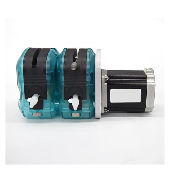 400-1600ml/min KKTS Peristaltic Pump 24V Stepper Motor High Flow Adjustable Speed Dosing Pump With Single/Double Head ,Easy to Operate