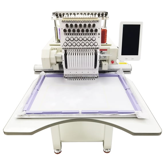 400*600MM Single-Head 15-Needle Embroidery Machine Hat Garment Embroidery Fully Automatic Commercial 110V