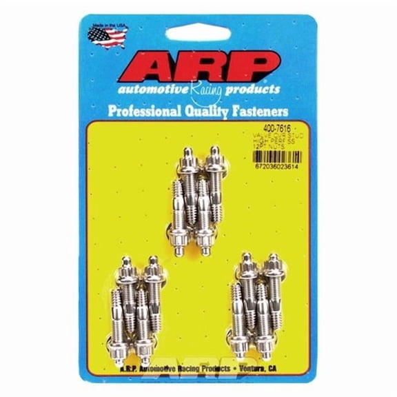 400-7616 12 Point Stainless Steel Valve Cover Stud Kit - 12 Piece