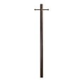 thumbnail image 1 of 400-CP 7' Smooth Aluminum Direct Burial Post with Ladder Rest, 1 of 2