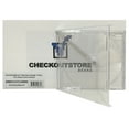 thumbnail image 1 of (400) CheckOutStore Standard Single 1-Disc CD Jewel Cases (Clear), 1 of 2