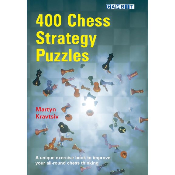400 Chess Strategy Puzzles (Paperback)