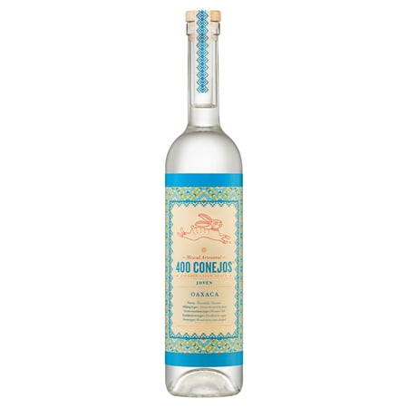 400 Conejos Espadín Mezcal, 750 ml Glass Bottle, 40% ABV