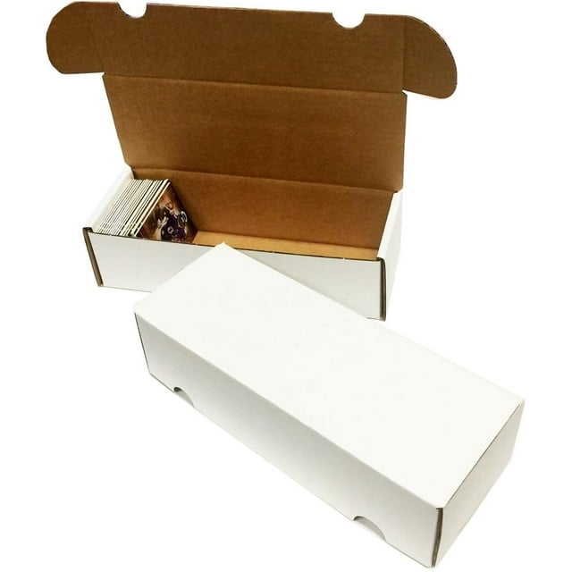 400 Count Corrugated Cardboard Storage Boxes by Pro for Baseball