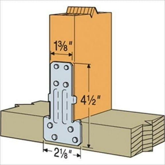 400 Count Simpson Strong-Tie RSP4 Stud Plate  Residential Use, Standard Application