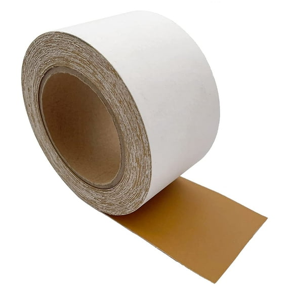 400 Grit Self Adhesive Sandpaper Roll, Sticky Sandpaper 2-3/4" X 20 Yard Sand Paper Roll Aluminium Oxide PSA Sandpaper Emery Cloth for Wood Furniture Metal Sanding Polishing and Woodworking