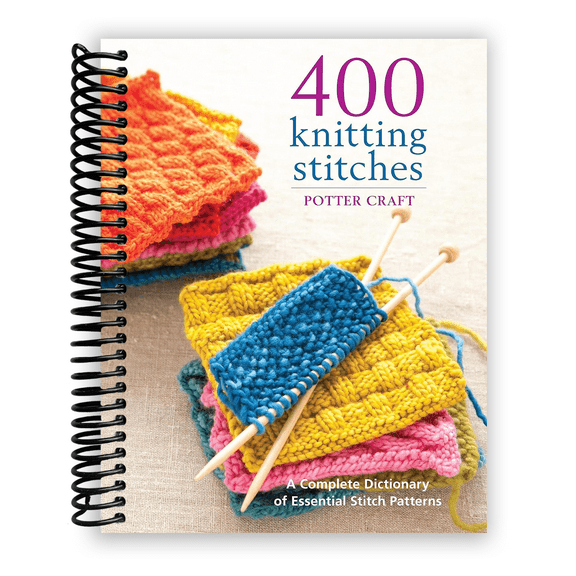 400 Knitting Stitches (Spiral Bound)