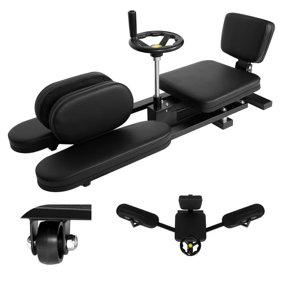 400 LBS Leg Split Machine, Adjustable Hip Stretching Machine for Splits, Heavy Duty Leg Stretcher for Dance Gymnastics, Gym Split Machine for Home Yoga