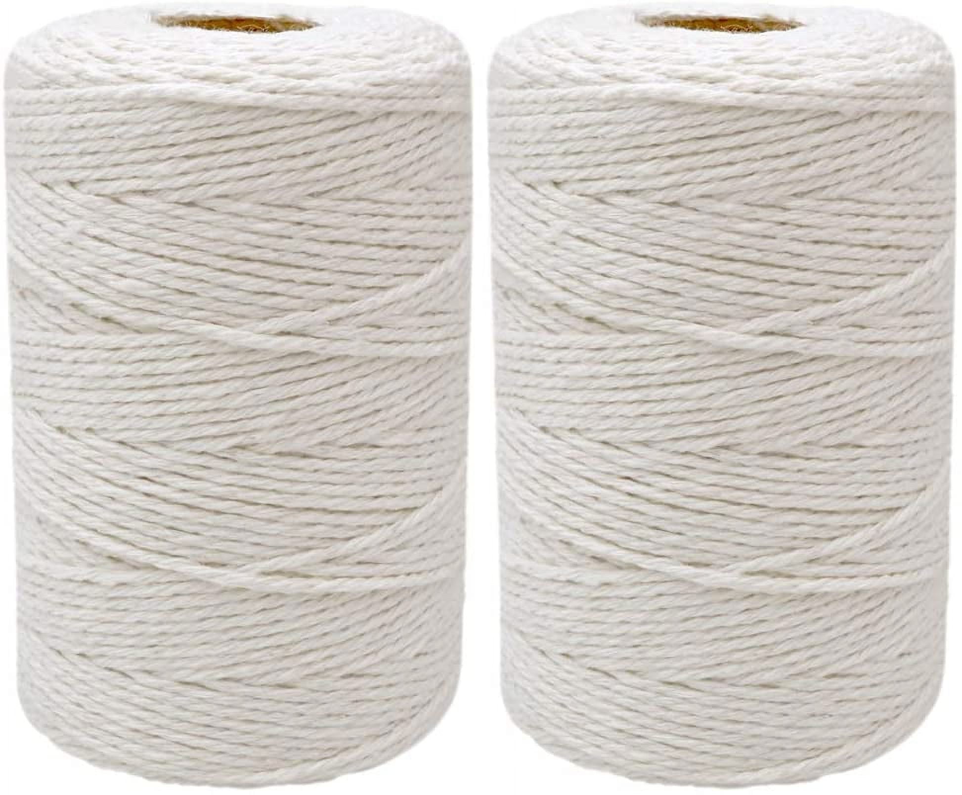 White Cotton String - Thick 500g, Collage Materials