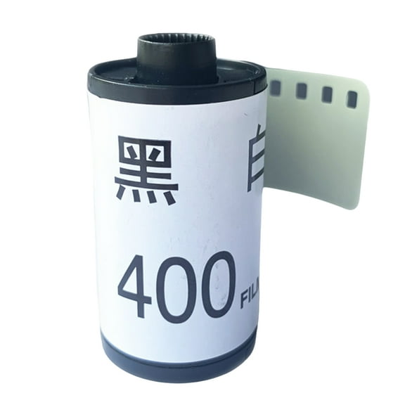 400 Novice Practice Film Vintage Camera Film Photo Studio Kits 35mm 12sheets Asa/ Black White Negative Camera Film