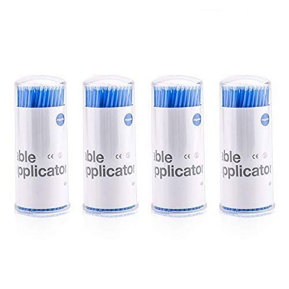 400 PCS Disposable Micro Applicators, Micro Brushes for Eyelash ...
