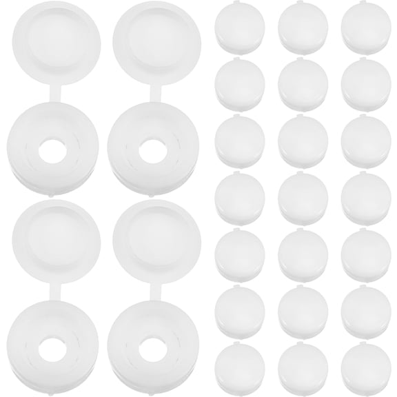 400 PCS Wrist Straps for Canes Cotton Pad Holder Travel Screw Decorative Cap