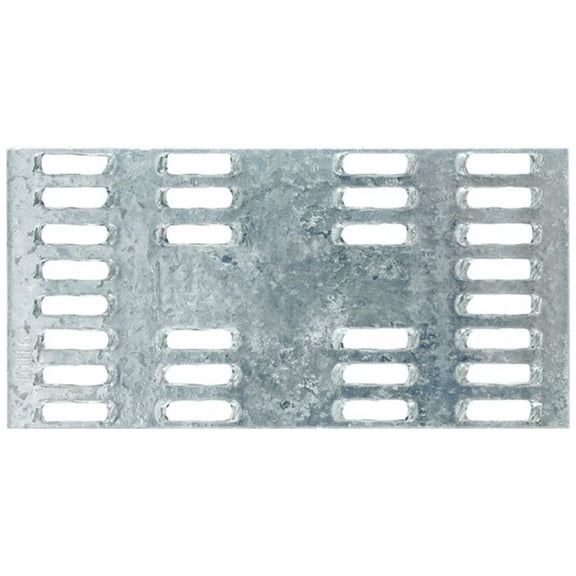 Simpson Strong-Tie Mending Plate MP24 - Galvanized 2x4 Mend Plate - 400 Pack, 2" x 4"