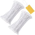 Tag Lock Out Rope 400 Pcs 7.48 Inch Hang Tag String, White Cotton Clothing Tag Rope, Hang ...